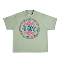Oil Green i am inspiration Urban Heavy Tee - MaliasSmallBusiness