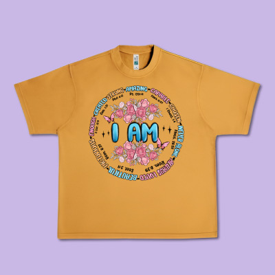 I Am Inspiration Urban Heavy Tee Designed By Maliassmallbusiness