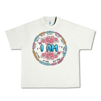 Pistachio i am inspiration Urban Heavy Tee - MaliasSmallBusiness