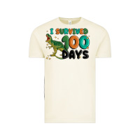 I Survived 100 Days Vintage Tee | Teevron