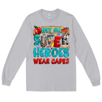Moon Dust not all super heroes wear capes Long Sleeve Tee - NancyCooperArtShop