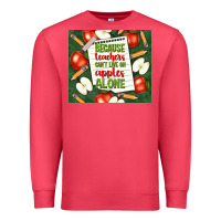 Cardinal because teachers can't live on apples alone tumble Premium Sweatshirt - TumblerDesignByShophia