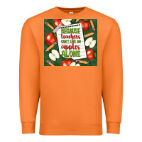 Carrot because teachers can't live on apples alone tumble Premium Sweatshirt - TumblerDesignByShophia