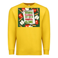Lemon because teachers can't live on apples alone tumble Premium Sweatshirt - TumblerDesignByShophia