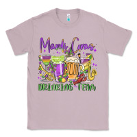 Lilac mardi gras drinking team Classic Tee - MaliasSmallBusiness