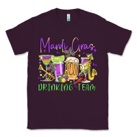 Plum mardi gras drinking team Classic Tee - MaliasSmallBusiness