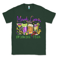 Sports Green mardi gras drinking team Classic Tee - MaliasSmallBusiness