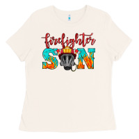 Bone firefighter son boy Ladies Tee - HRA Design Shop