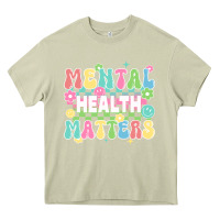 Mossy mental health matters Heavy Core Tee - JahusDesignShop