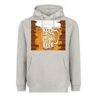 Moon Dust keep calm and drink cold beer Heavyweight Hoodie - TumblerDesignByShophia