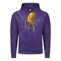 Cloud Purple teddy bear sunflower Vintage Hoodie - LillyAllenDesigns