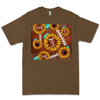 Cacao football leopard sunflower Premium Tee - JahusDesignShop