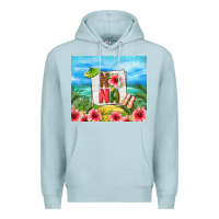 Blue Mist summer nana Premium Hoodie - TumblerDesignByShophia