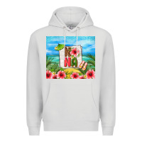 Dove Grey summer nana Premium Hoodie - TumblerDesignByShophia