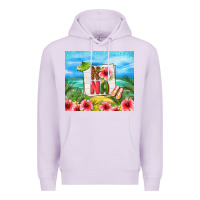 Lilac summer nana Premium Hoodie - TumblerDesignByShophia