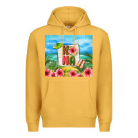 Mustard summer nana Premium Hoodie - TumblerDesignByShophia