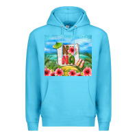 Ocean Blue summer nana Premium Hoodie - TumblerDesignByShophia