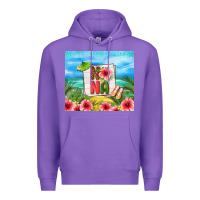 Purple summer nana Premium Hoodie - TumblerDesignByShophia