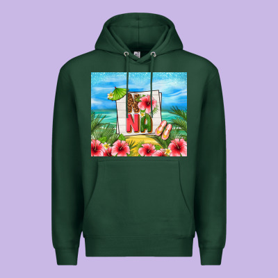 Summer Nana Premium Hoodie Designed By Tumblerdesignbyshophia