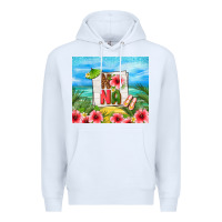 White summer nana Premium Hoodie - TumblerDesignByShophia