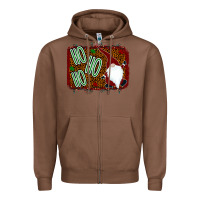 Chestnut Ho Ho Ho Gnomes Zipper Hoodie - Bettercallsaul