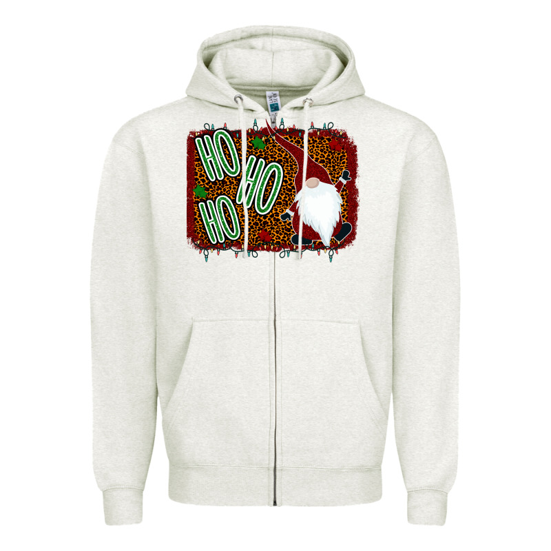 Ho Ho Ho Gnomes Zipper Hoodie by Bettercallsaul | Teevron