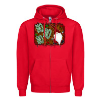 Red Ho Ho Ho Gnomes Zipper Hoodie - Bettercallsaul