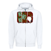 White Ho Ho Ho Gnomes Zipper Hoodie - Bettercallsaul