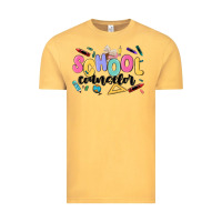 Vintage Mustard school counselor Vintage Tee - MaliasSmallBusiness
