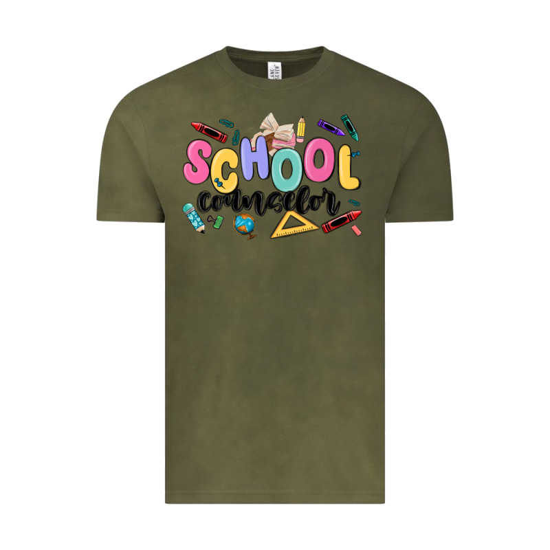 School Counselor Vintage Tee by MaliasSmallBusiness | Teevron