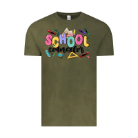 Vintage Olive school counselor Vintage Tee - MaliasSmallBusiness