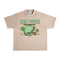 French Oak saint patrick university Urban Heavy Tee - MaliasSmallBusiness