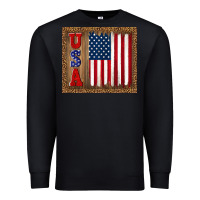 Black america usa flag tumbler Premium Sweatshirt - TumblerDesignByShophia