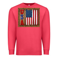 Cardinal america usa flag tumbler Premium Sweatshirt - TumblerDesignByShophia