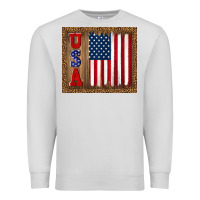 Dove Grey america usa flag tumbler Premium Sweatshirt - TumblerDesignByShophia