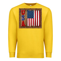 Lemon america usa flag tumbler Premium Sweatshirt - TumblerDesignByShophia