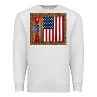 Oatmeal Heather america usa flag tumbler Premium Sweatshirt - TumblerDesignByShophia