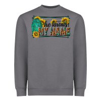 Storm he knows my name isaiah 43 1 Heavyweight Sweatshirt - NancyCooperArtShop