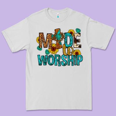 Made To Worship Premium Tee Designed By Artiststas