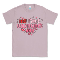 Lilac my first valentines day Classic Tee - MaliasSmallBusiness