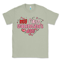 Matcha my first valentines day Classic Tee - MaliasSmallBusiness