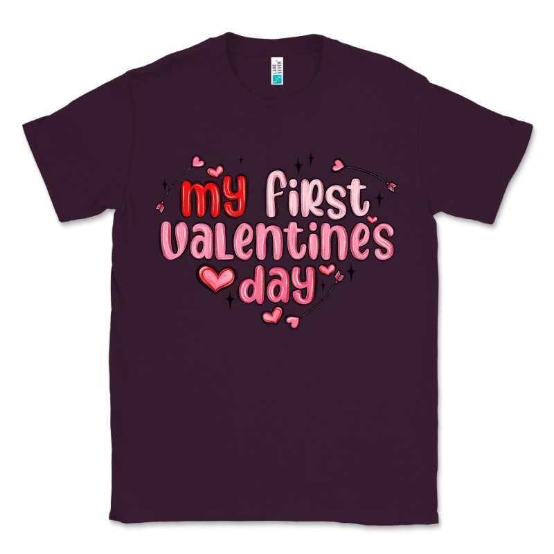 My First Valentines Day Classic Tee by MaliasSmallBusiness | Teevron