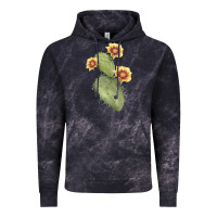 Cloud Black opuntia phaeacantha Vintage Hoodie - LillyAllenDesigns