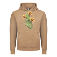 Vintage Coffee opuntia phaeacantha Vintage Hoodie - LillyAllenDesigns