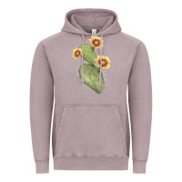 Vintage Zinc opuntia phaeacantha Vintage Hoodie - LillyAllenDesigns