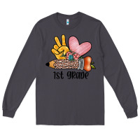 Smoke peace love 1st grade Long Sleeve Tee - JahusDesignShop