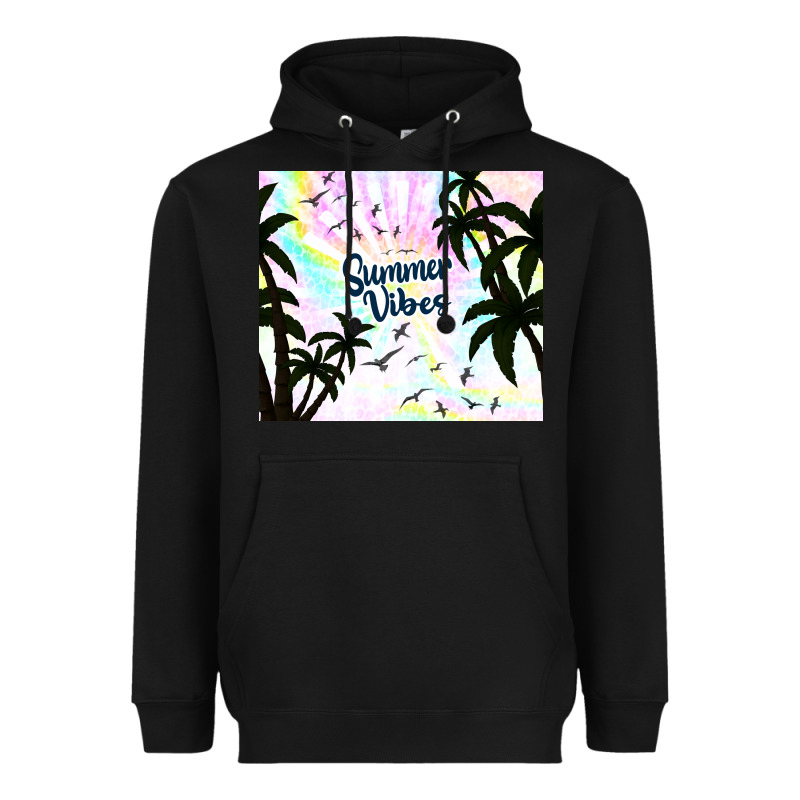 Summer Vibes With Birds Heavyweight Hoodie by TumblerDesignByShophia | Teevron