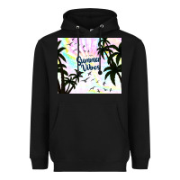 Black summer vibes with birds Heavyweight Hoodie - TumblerDesignByShophia