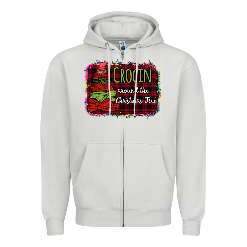 Crocin Around The Christmas Tree Zipper Hoodie by Bettercallsaul | Teevron