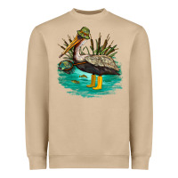 Fishing Pelican Camp Heavyweight Sweatshirt | Teevron